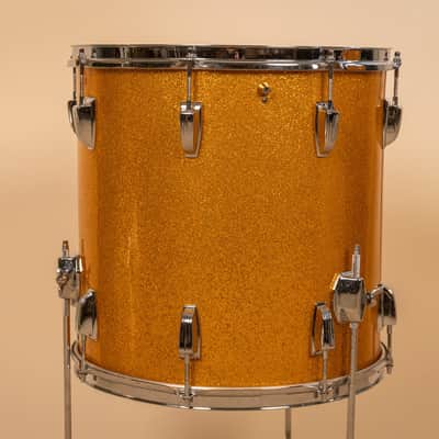 1960s Ludwig Gold Sparkle Super Classic Drum Set image 3