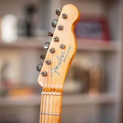 Fender Broadcaster NACHO BANOS 0081 1950 - Blonde image 11