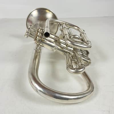 Used C.G. Conn "New York Wonder" Bb/A Cornet (SN: 70075) image 2
