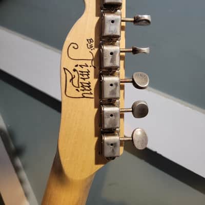 Full~Tilt~Tele' Custom Relic Partscaster 'Rock-a-Billy 2025 Edition- Featuring a Roasted Southern Yellow Pine 'Road-Warrior' Body image 7