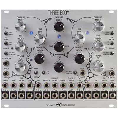 Schlappi Engineering Three Body Triple Oscillator - Silver image 1