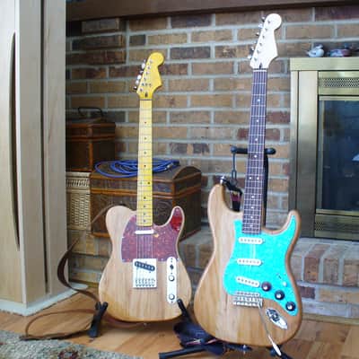 Extraordinary Quarter Sawn American Sycamore T Style Guitar Body for Telecaster® Neck Made in USA image 11