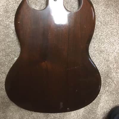Gibson 1971 Gibson SG Custom Three Logo Pickups ! Restored ! Must See ! Walnut image 4