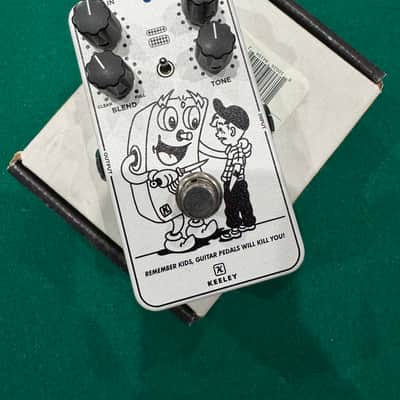 Keeley Custom Shop Edition Compressor Pedal 2015-2025 - White image 1