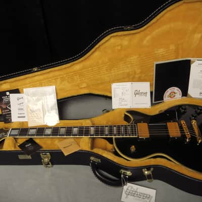 Gibson Ltd Ed Les Paul Custom 2025 - Murphy Lab Antique Ebony Ultra Light Aged image 11