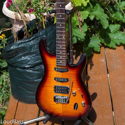 Ibanez SA160FM 2016 Flame Maple sunburst image 3
