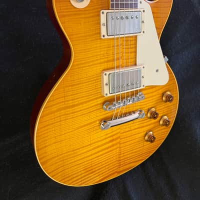 Gibson Custom Shop Historic Collection '58 Les Paul Standard Flame Top Reissue 1997 - 2002 - Butterscotch image 3