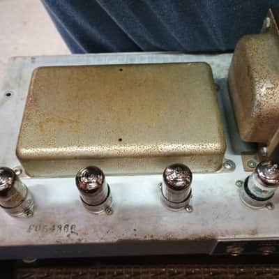 Fender Bassman 2-Channel 50-Watt Guitar Amp Head 1967 w/ 2x12 Cab image 9