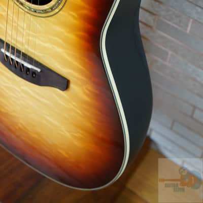 Ovation Celebrity Standard Plus CS24X-7C Mid Depth  - Cognac Burst image 8