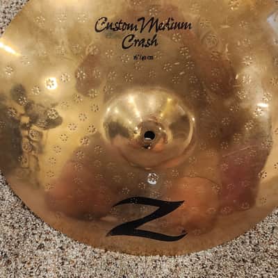 Zildjian 16" Z Custom Medium Crash Cymbal 1998 - 2001 - Brilliant image 2
