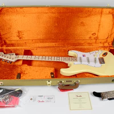 Fender Yngwie Malmsteen Stratocaster Maple Fingerboard - Vintage White 2023 w/OHSC (0107112841) image 11