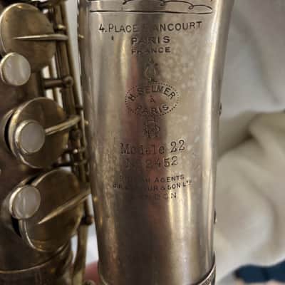 H. Selmer Modele 22 1924 image 8