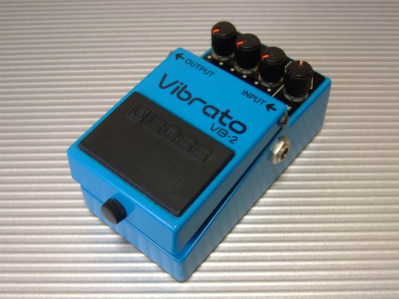 The First Year 1982 Boss VB-2 Vibrato / MIJ Made in Japan (Black Label) image 1