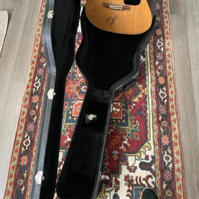 Glen Campbell's Signature on the body of Fender FA-100 Dreadnought Acoustic Guitar  mid-2000 image 3