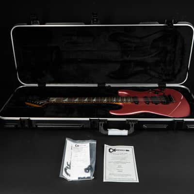 Charvel USA Custom Shop San Dimas HSS FR - Burgundy Mist Metallic Bild 15