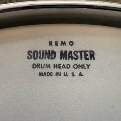 Vintage White Marine Pearl 14" x 5" - 6 Lug - MIJ Stencil Snare Drum (1960's - 1970's) image 7