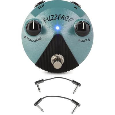Dunlop FFM3 Jimi Hendrix Fuzz Face Mini Pedal with 3 Patch Cables image 2