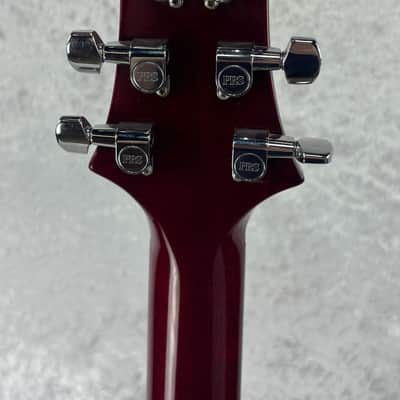 2004 USA Paul Reed Smith PRS Custom 22 in Ruby Red with Chevron 10 Top w/ case Dragon II image 3