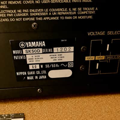 Yamaha SK50D – Rare Vintage Synth – Yamaha CS80 CS60 family – Fully Serviced – Warranty image 10