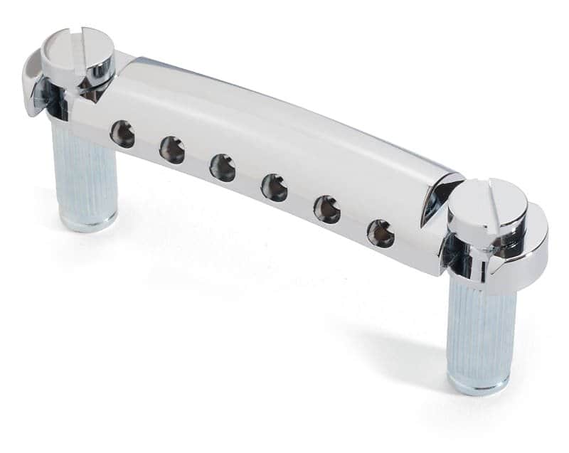 Gotoh 'Stop' Tailpiece, Chrome, M8 x 1.25 image 1