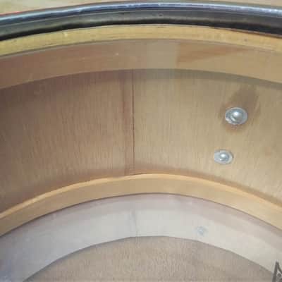 Raven Snare Drum 1960's Blue Sparkle w/Slingerland Snare Throw image 16