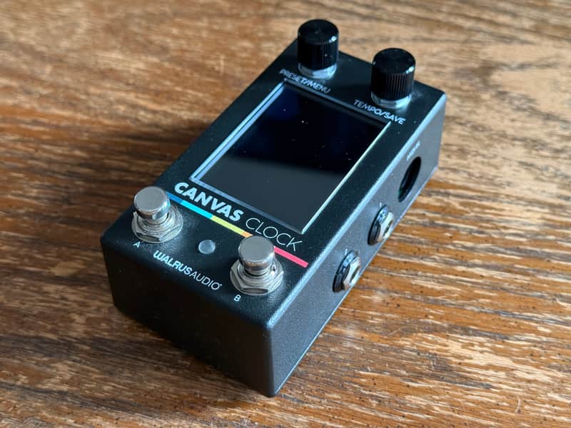 Walrus Audio Canvas Clock