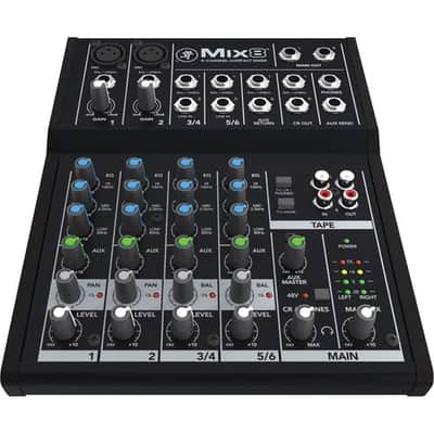Mackie MIX8 8 Channels Mixer - Black image 2