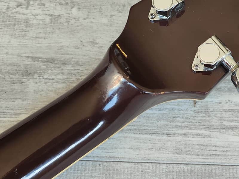 1970's Roje (Zen-On) Japan Les Paul Custom (Brown) | Reverb