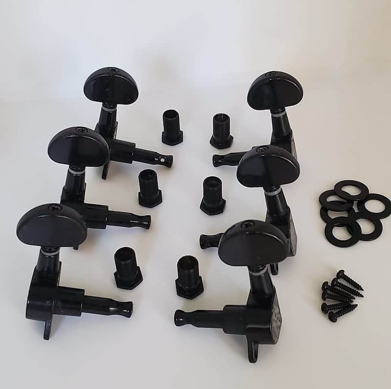TGPS Guitar tuners 3R & 3L - Black image 1