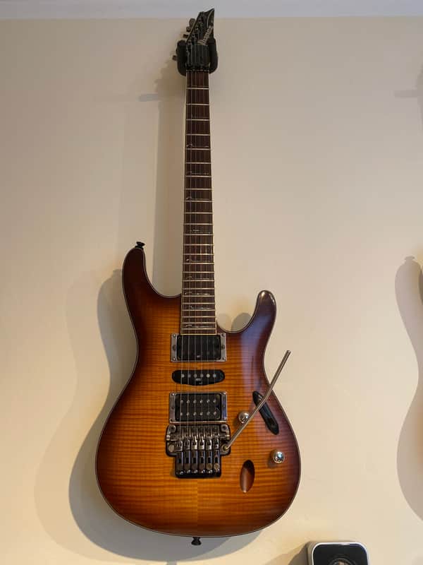 Ibanez S770FM Standard 2011, Antique Burst Flat. Gigbag, image 1