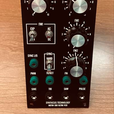 Synthesis Technology MOTM-300 Ultra VCO E 1999 - Black Panel image 1