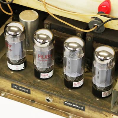 1960s Montgomery Ward/Airline Model 95171 Vintage Electric Guitar Amp Head - 100w Tube Amp! image 11