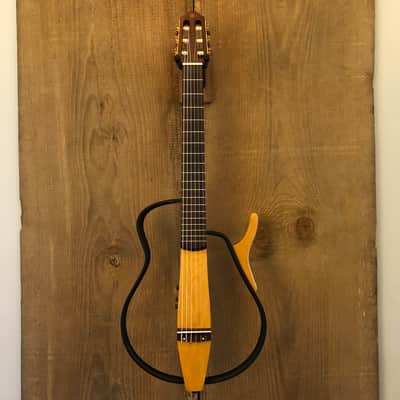 Yamaha SLG-100N Classical Nylon-String Silent Guitar w/ Gig Bag image 2