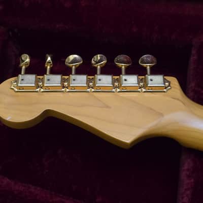 Rare! 1993 Fender Japan Custom Edition 50's Stratocaster ST57G Charcoal Red image 21