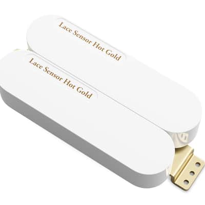 LACE Sensor Hot Gold Dually Humbucker (26.4k) - White image 3