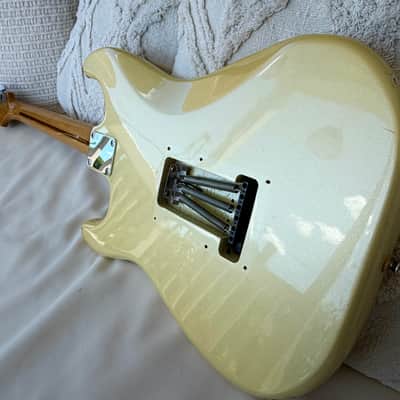 1989 Squier II Stratocaster MIK E9 | Proper Passive™ Electronics | Vintage White | Boutique image 15