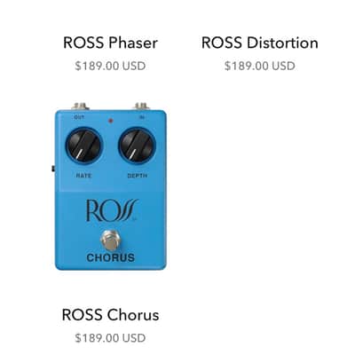 Discontinued JHS / ROSS Pedal Bundle – Brand New, Never Used (Complete Set) image 19