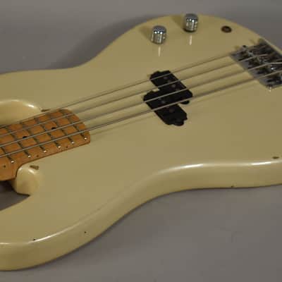 1989 Squier II Precision Bass White MIK image 7