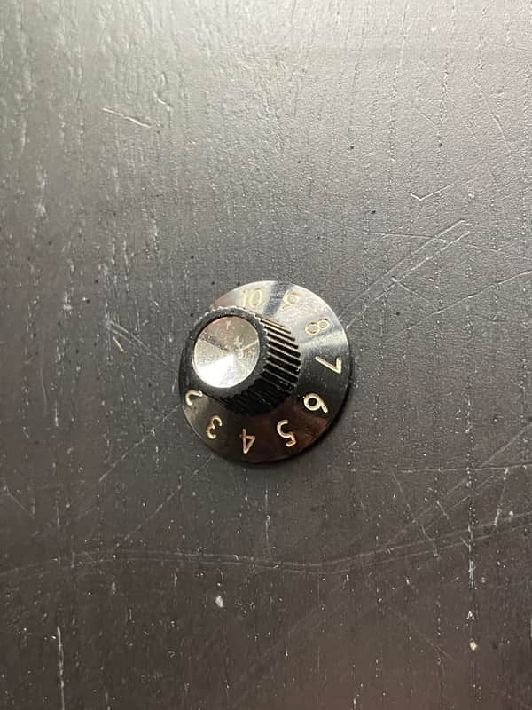 1969 - 1974 Fender Amp Knob Original Vintage (no repro - for Fender Twin; Vibrolux; Deluxe; Pro Reverb; etc) image 1