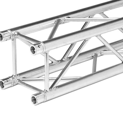 Global Truss SQ-4111 F34 12" Square Truss 4.92'/1.5m Straight Segment