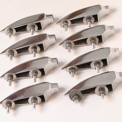 Set of (8) Sonor Tear Drop Style Drum Lugs - 1960s image 12