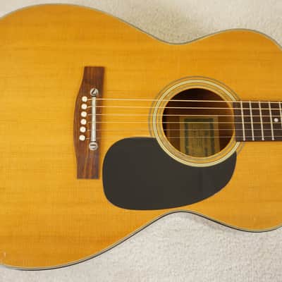 Vintage 1970s Penco A-6 Natural 000 Acoustic Guitar Hoshino Gakki MIJ image 4