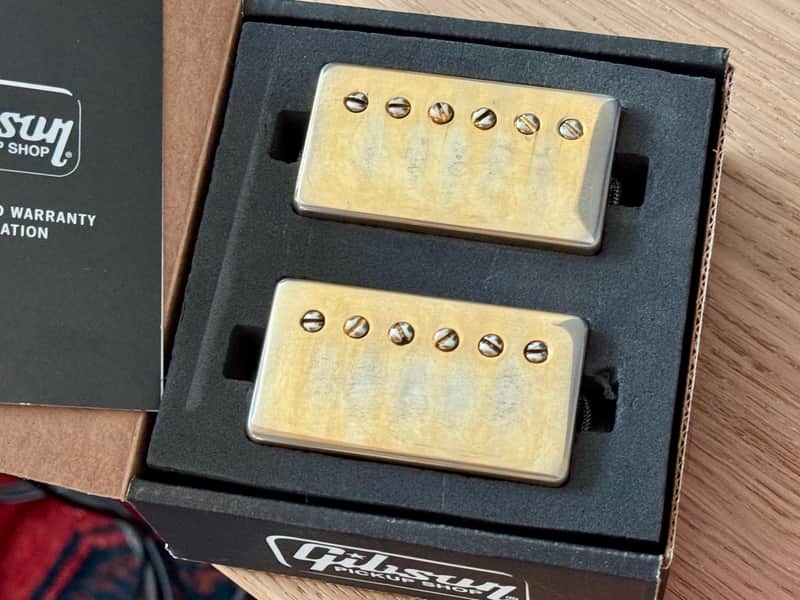 Gibson Custombucker Set - Gold Aged Relic image 1