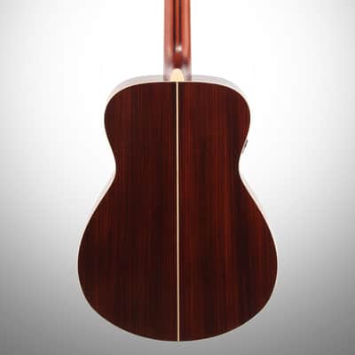 Yamaha LS-TA TransAcoustic Acoustic-Electric Guitar (with Gig Bag), Vintage Natural image 4