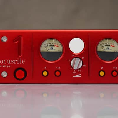Focusrite Red 1 Rackmount 4 Channel Microphone Preamp #59338 image 3
