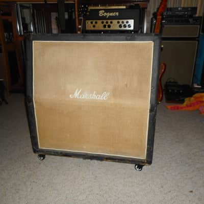 Vintage 1960s Marshall 4x12 Basketweave Guitar Amp Cabinet *Mournblade* image 1