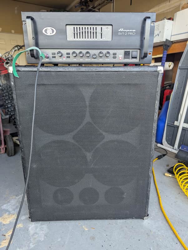 Ampeg SVT-2 PRO 300-Watt Rackmount Bass Amp Head 1999 - 2006 | Reverb
