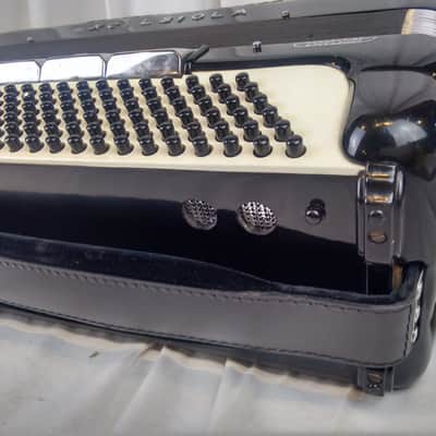 2859 - Black Excelsior Excelsiola Piano Accordion LMH 41 120 image 12