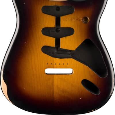 Fender Road Worn 50's Stratocaster SSS Alder Body, 2-Tone Sunburst image 1