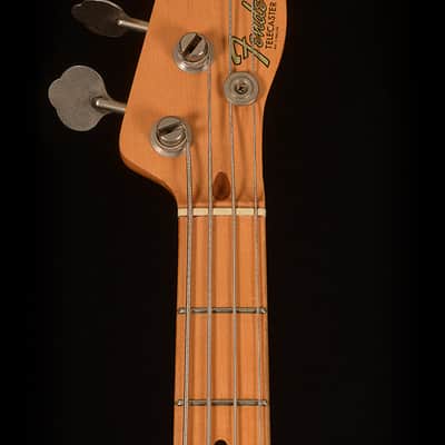 Fender Telecaster Bass 1968 Refin Fiesta Red image 6